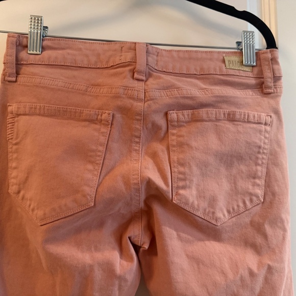 Paige Edgemont dusty pink skinny jean - Picture 3 of 3